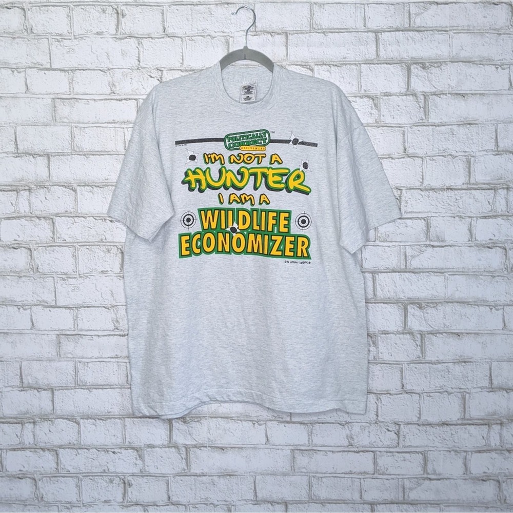 Vtg Hunter Hunting Humor Funny Joke XL